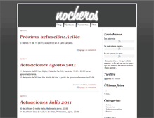 Tablet Screenshot of nocheros.elracimo.net